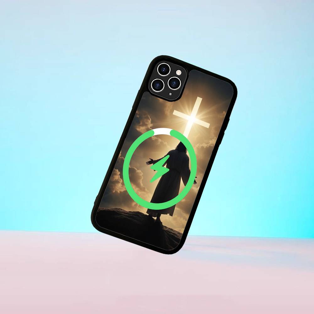 Son Of God Jesus For Magsafe Magnetic Wireless Phone Case For IPhone 17 16 15 14 Plus 13 12 11 Pro Max Cover