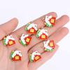 10Pcs Shiny Snowflake Charms Jewelry Making Women's Zircon Necklace Earrings Party Gift Festival Clavicle Chain Jewelry Pendant