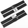 Пластиковый стальной легкий ремешок для часов 23 мм ремешок из углеродного волокна для Luminox 3080 3150 3051 Sport Mans Black Bracelet Watches Accessories