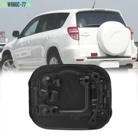 For Toyota RAV4 2006-2012 Black Car Fuel Tank Door Cover Gas Lid Cap 77350-42070