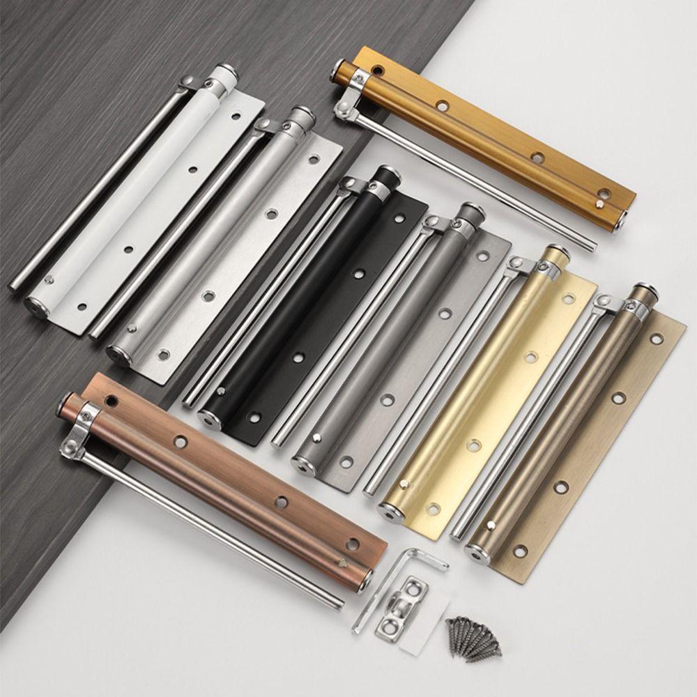 Lightweight Automatic Door Closer Adjustable Door Stopper Invisible Door Closing Hinge Household
