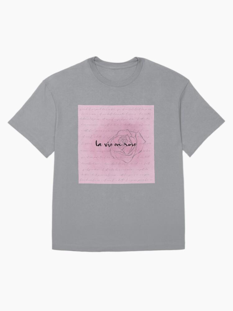 édith Piaf La vie en rose (French) Oversized T-Shirt