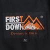 Вышивка логотипа FIRSTDOWN Горная парка M черный Мужская Б/У