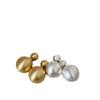 Elegant Delas Metal Ball Stud Earrings: Versatile, High-End Fashion for Women