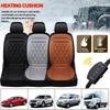 Universal Car Heated Seat Cushion Intelligent Fast Heating 12V/24V Winter Warm Seat Car Seat Heating Pad Car Heated Seat Cover