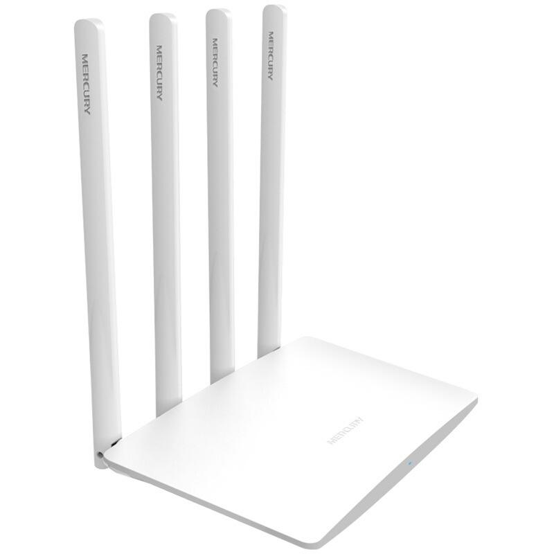 Mercury MW325R High-Speed Wireless Router with Four Antennas for Enhanced Wall Penetration