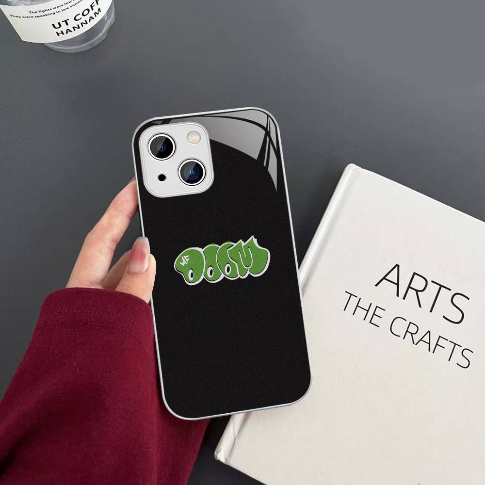 M-MF D-DoomS Ремешок Для IPhone 14 13 12 Mini 11 Pro XS Max X XR 14 Plus Чехол из Закаленного Стекла