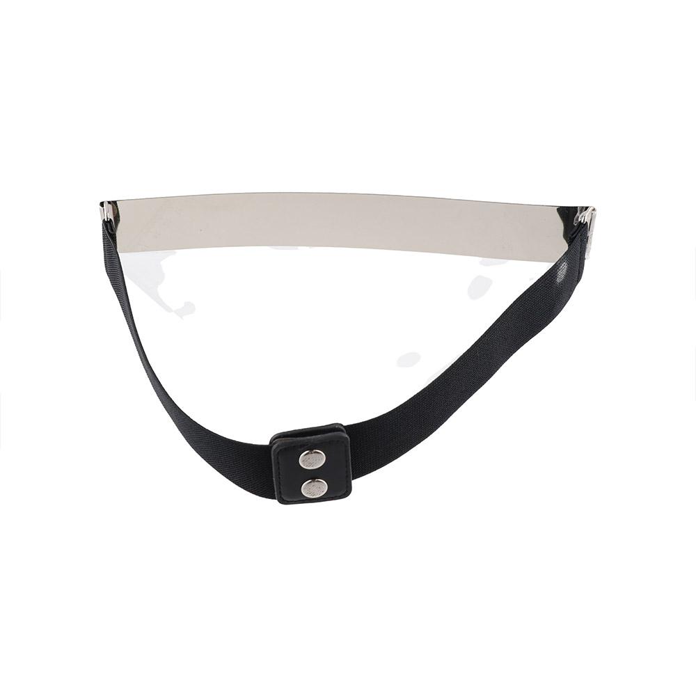 Универсальные зеркально-золотые корсетные пояса для талии Женский пояс Металлический эластичный пояс Эластичные кушаки