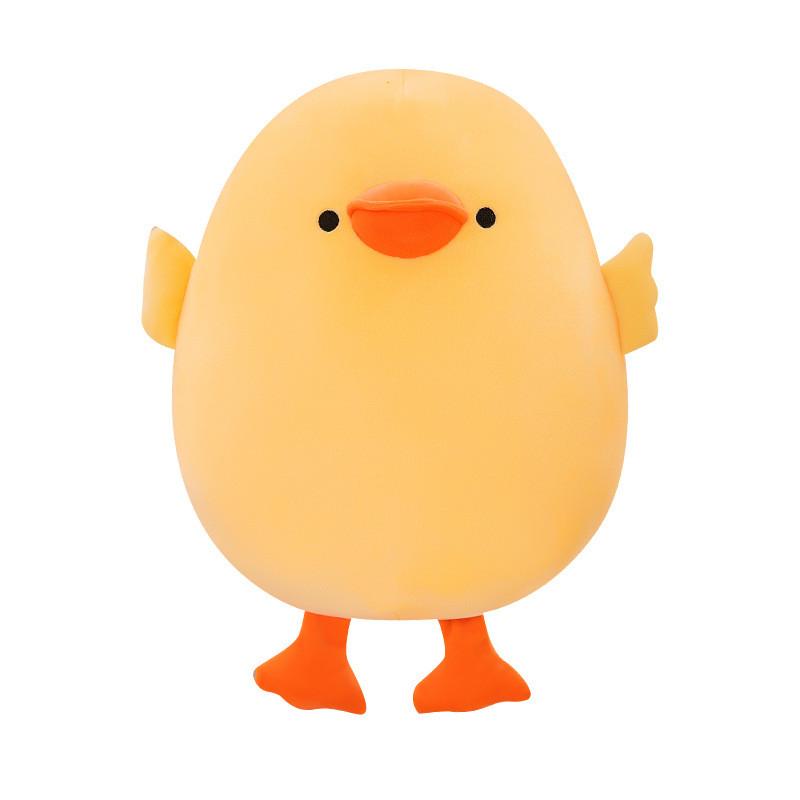 Очаровательная плюшевая подушка-утка, мягкая и приятная на ощупь, игрушка желтая утка, идеально подходит для детских подарков