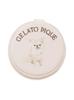 Gelato Pique Dog Pattern Round Mirror PWGG241667 Pink Women's