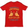 This Is What An Awesome Crazy Cat Lady Looks Like T Shirt Gift For Unisex
