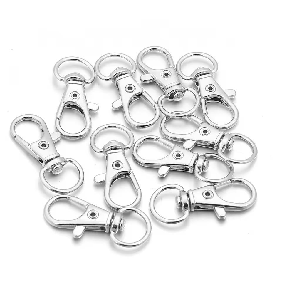 10/20/100/Лот Золотистые Серебристые Покрытые Ювелирные Изделия Застежки-Лобстеры Крючки для Цепочек для Ожерелий и Браслетов DIY
