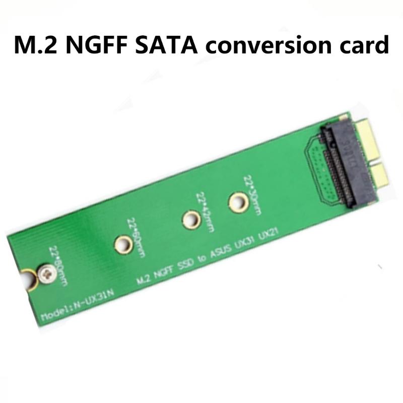 1 шт. Карта-адаптер расширения M.2 NGFFs SSD на 18-контактный для UX21/UX31 Zenbook Карта-адаптер M.2 NGFFs SSD на 18-контактный