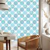 Wallpaper Turquoise Plants Pattern for Living Room and Bedroom 50x1000