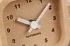 KATOMOKU Часы Muku mini clock квадратные белые настольные деревянные km-25WH 85×85×46 мм