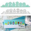Mail Box Mail Site Design Pattern Metal Cutting Die Stencil for DIY Scrapbooking Album Photo Embossing Paper Card Craft Decor