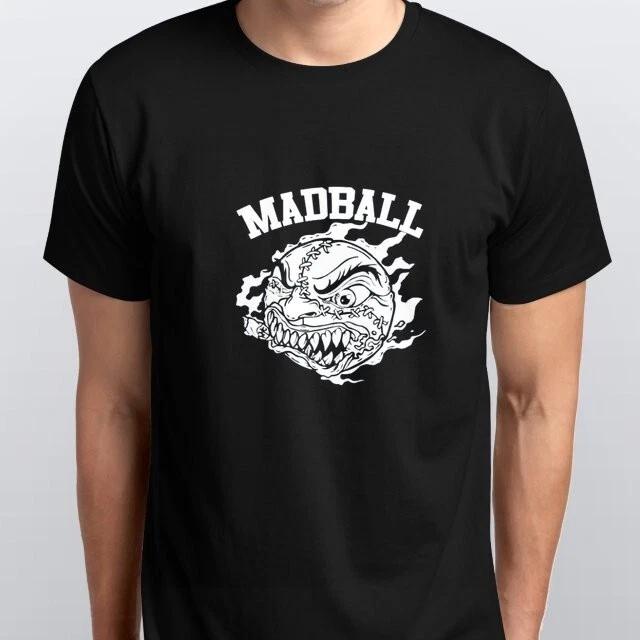 MADBALL 100% Cotton T-shirt Mens Tees Top Sizes S M L XL XXL Colours Black, Maroon