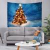 Tapestry Christmas Tree Background Hanging Cloth Party Bedroom Living Room Bedside Decoration Wall Tapestry