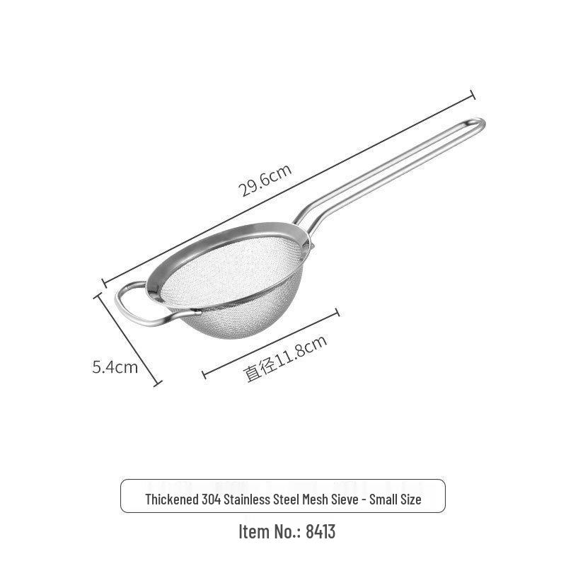 Большая японская ложка-дуршлаг из нержавеющей стали для лапши, пельменей и хот-пота