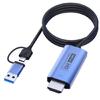 Портативный конвертер USB3.0 Type-C на HDMI-совместимый кабель-адаптер