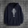 New Fashion Man Hoodie 2025 Urban Streetwear Trendy Hooded Sweatshirt Male Ancient Raven Style Casual Hoody Autumn Winter
