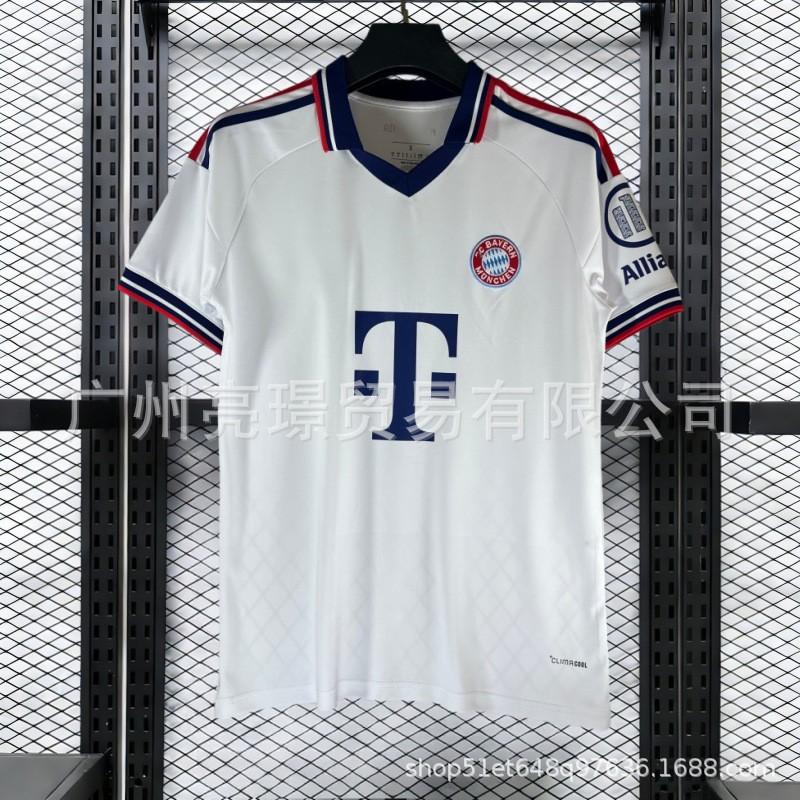 2026-27 Bayern Munich Home Away Soccer Jersey Men Women Short Sleeve Football Shirt Moda Fabric UEFA Champions League