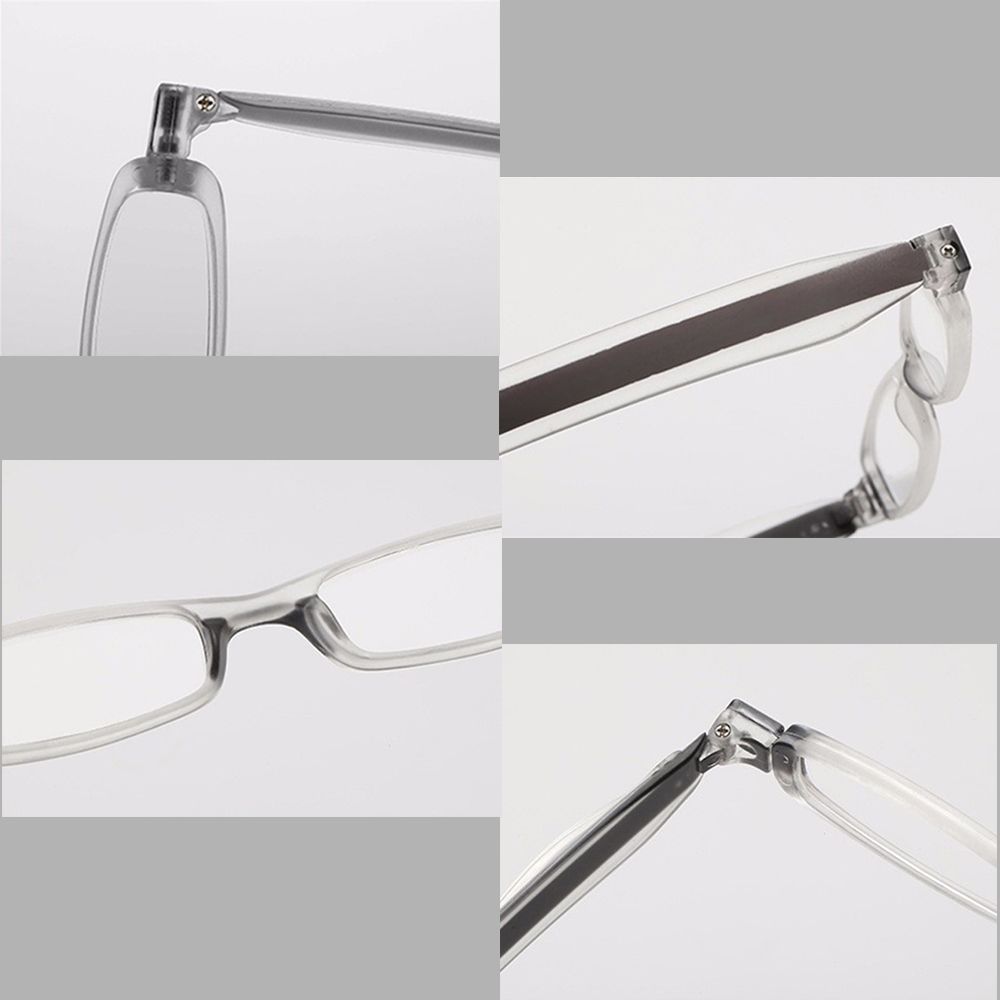 Grandfather Old Man Folding Rotation Ultraportability Mini Reading Spectacles Eyeglass Glasses