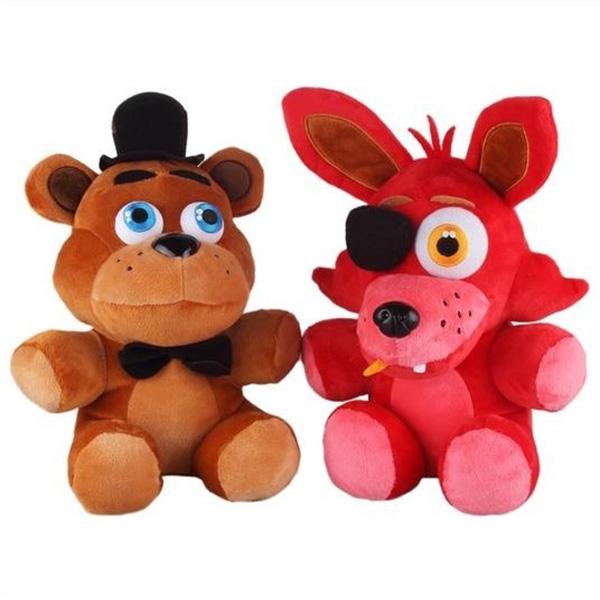 Новые Five Nights At Freddy's 4 FNAF Медведь Фредди Фокси Бонни Чика плюшевые игрушки мягкие куклы детский подарок 20-25 см