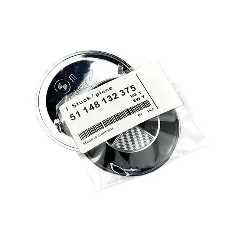 For BMW Hot 2025 45/74/82mm Car Front Hood Emblem for E30 E38 E39 E46 E60 E61 X1 X3 X4 X5 X6 E70 X5 Rear Trunk Badge Steering Wh