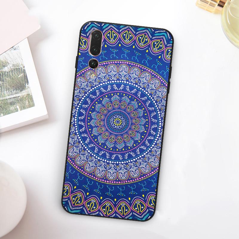 Индийский узор Мандала для Huawei Nova Y73 Y72 Y90 Y70 Y60 Y91 Y61 12s 12i 11i 8i 9 10 SE P60 P30 Pro P40 Lite Чехол