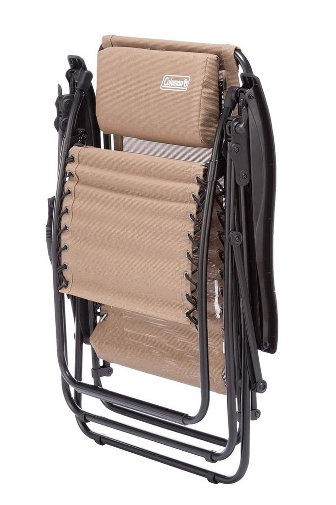 Кресло Coleman Infinity Chair Раскладное с откидной спинкой Установка за 3 секунды Складное для кемпинга Грузоподъемность 100 кг Легкая установка Функция откидывания Компактное хранение