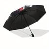 Music, Entertainment themed Eight rib Automatic Folding umbrella Is Suitable for Both Men and Women, Making It A Perfect Christmas and Valen