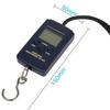 FLYSAND Mini Digital Scale 40kg X 10g for Fishing Luggage Travel Weighing Steelyard Hanging Electronic Hook Scale Fishing Tool