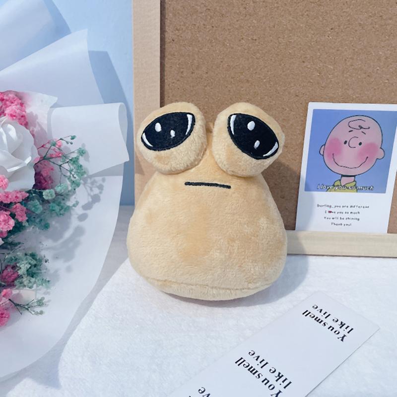 Игра Мой питомец инопланетянин Поу плюшевая игрушка Furdiburb Emotion Alien Plushie мягкая игрушка Pou кукла 10 см