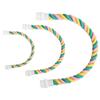 Bird Hemp Rope Swing, Bird Cage Stand Pole Accessories, Grinding Standing Climbing For Parrot, Parakeet, Budgies, Lovebirds