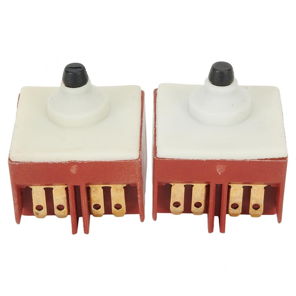 250В 5А Переключатель Угловая шлифмашина Кнопочный переключатель Для Bosch GWS6/8-100 TWS6600