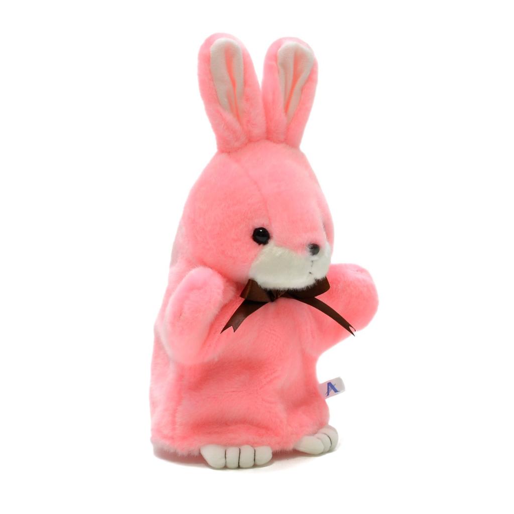 AQUA Plush Farm Hand Puppet Rabbit 00100001