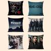 P-Papa Roach Музыка Искусство Подушка Подарок Украшение для дома и офиса Спальня Диван Автомобиль Наволочка Чехол 45x45