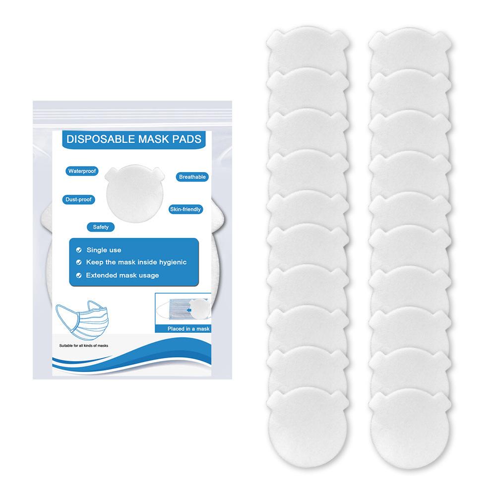 10/20/100pcs Mask Filter Piece Non-woven Fabrics Three Layers Of Protective Air Filtration Disposable Replacement Sheet