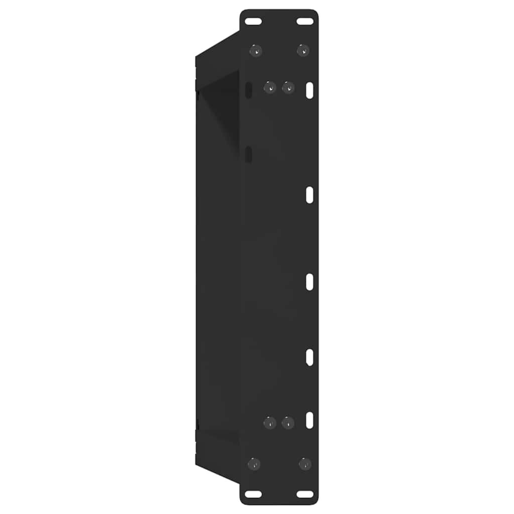 Vidaxl Nogi Do Stolika Kawowego, 2 Szt., Czarne, 50X(30-31) Cm, Stal