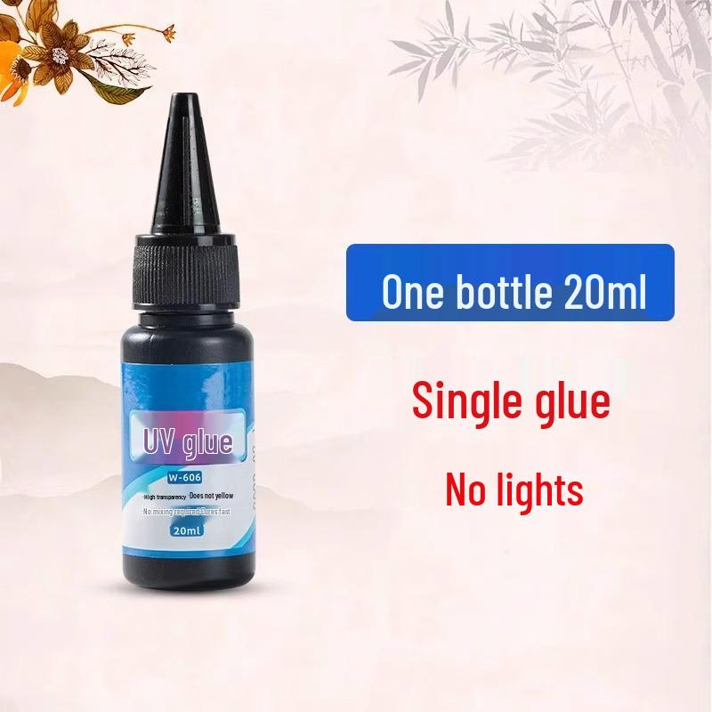 3018 Быстросохнущий прозрачный УФ-клей для металла и акрила - Водостойкий клей