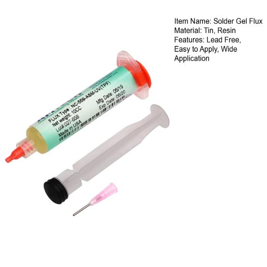 10 мл паяльная паста для легкой сварки, многофункциональная, экологически чистая, не требующая очистки пайка, набор флюса с плавным потоком, заводские поставки