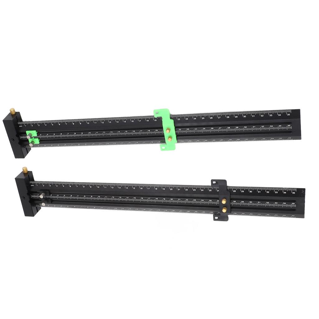 Т-образная линейка из металла, алюминиевого сплава, двойная игла, деревообрабатывающая линия, чертеж, параллельная вертикальная чертёжная линейка