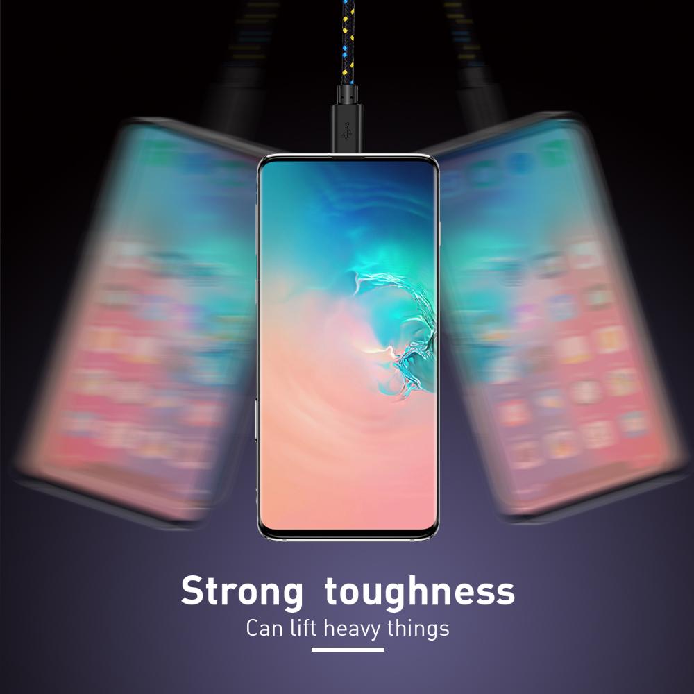 Кабель USB Type C 2.4A для быстрой зарядки Xiaomi 13 P60 Samsung S23 iPad Кабель синхронизации данных USB A - Type C Провода для зарядного устройства USB C