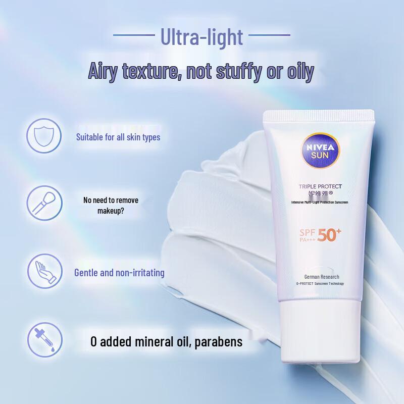 Солнцезащитные и увлажняющие лосьоны NIVEA