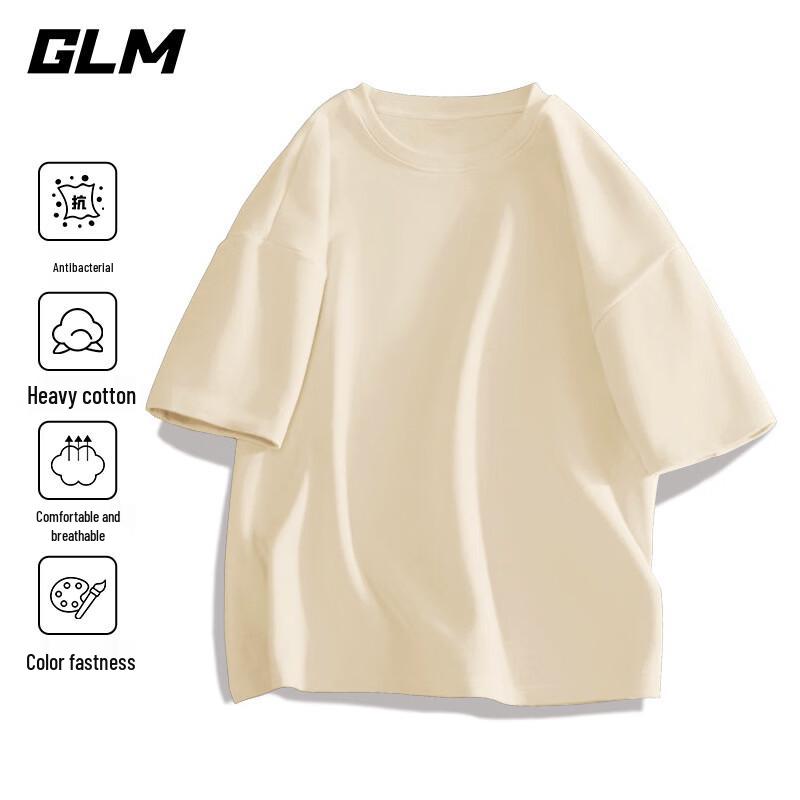 Мужская повседневная футболка с коротким рукавом GLM