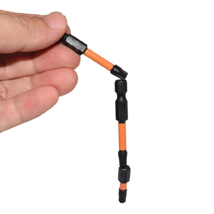 Набор бит Torx из 26 шт. 1/4 дюйма Набор бит для отвертки Torx Ударный Магнитный Шестигранный