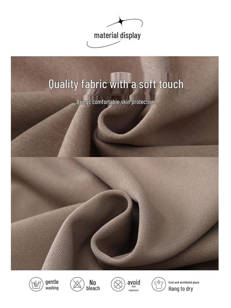 Женский спортивный костюм кэжуал высокого класса - Модный свитшот-двойка Весна/Осень 2024