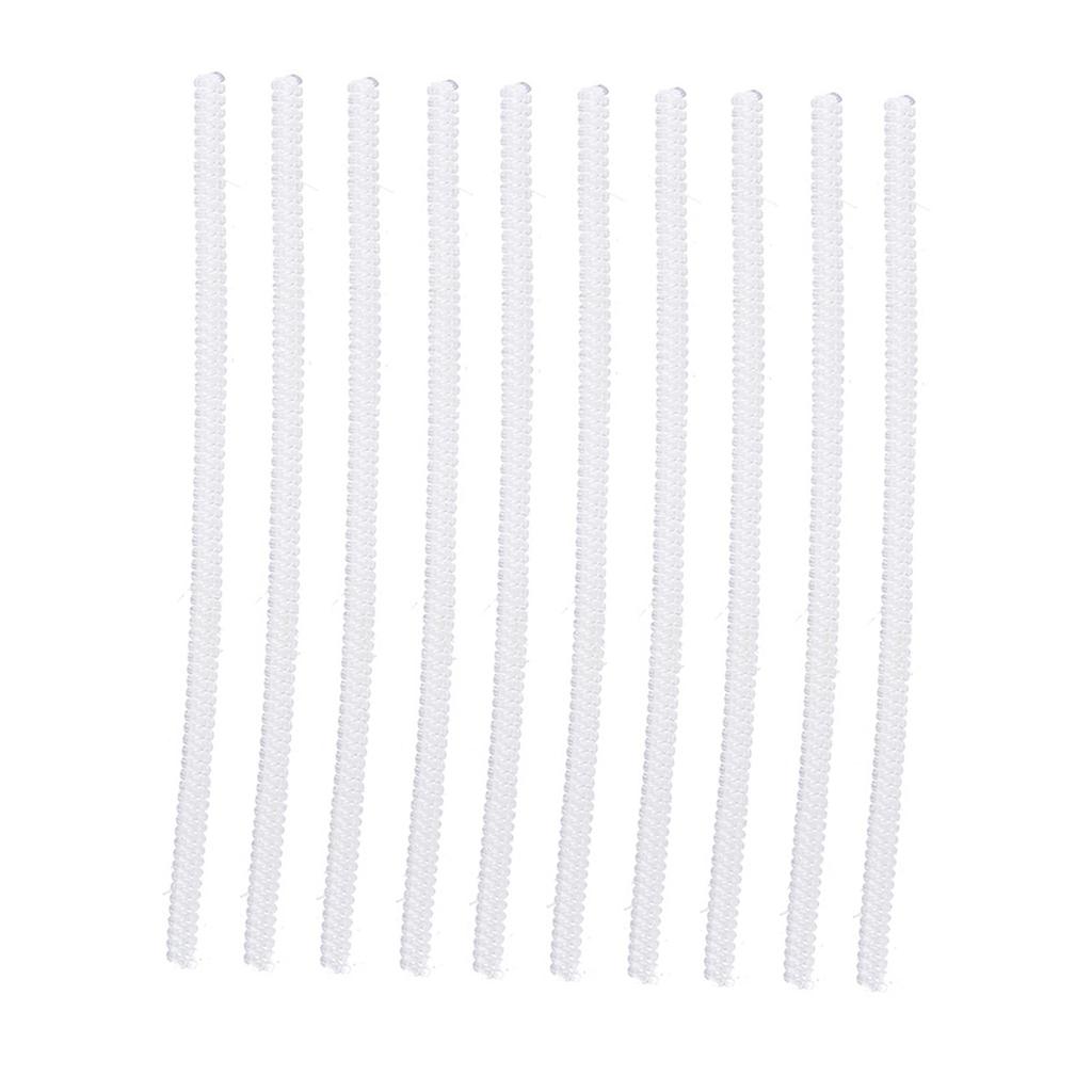 10 шт., прозрачный регулятор размера кольца, затяжка, редуктор, инструмент для изменения размера ювелирных изделий (3,5 мм)