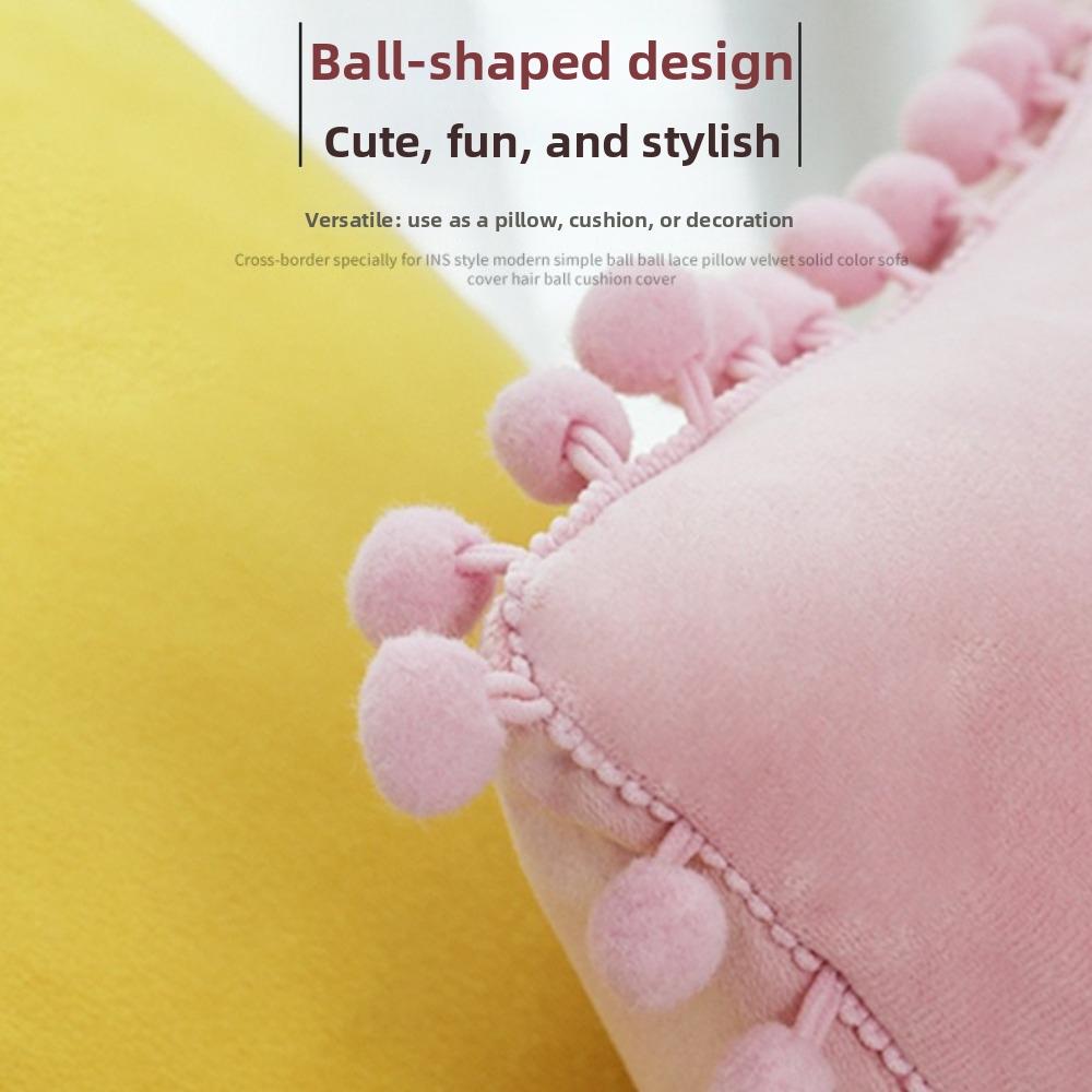 Квадратные Бархатные Наволочки Плюшевый Материал Декоративная Наволочка для Декора Спальни